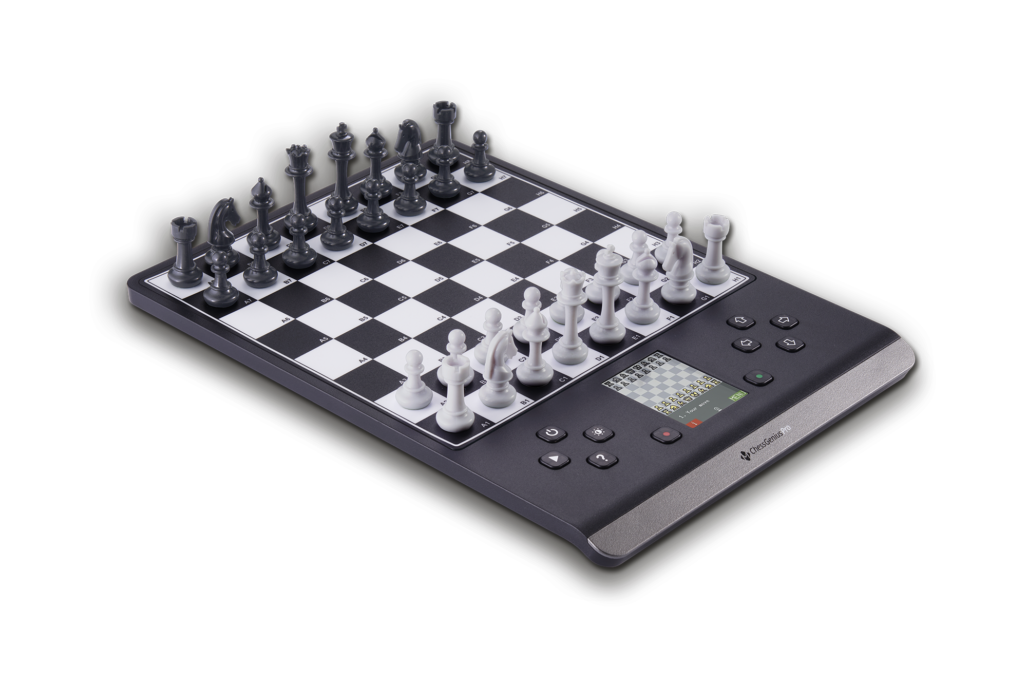 Millennium Chess Genius Pro Electronic Chess Board Set - Play Chess at Any  Level - Beginners to Advanced Players - Portable - Educational and