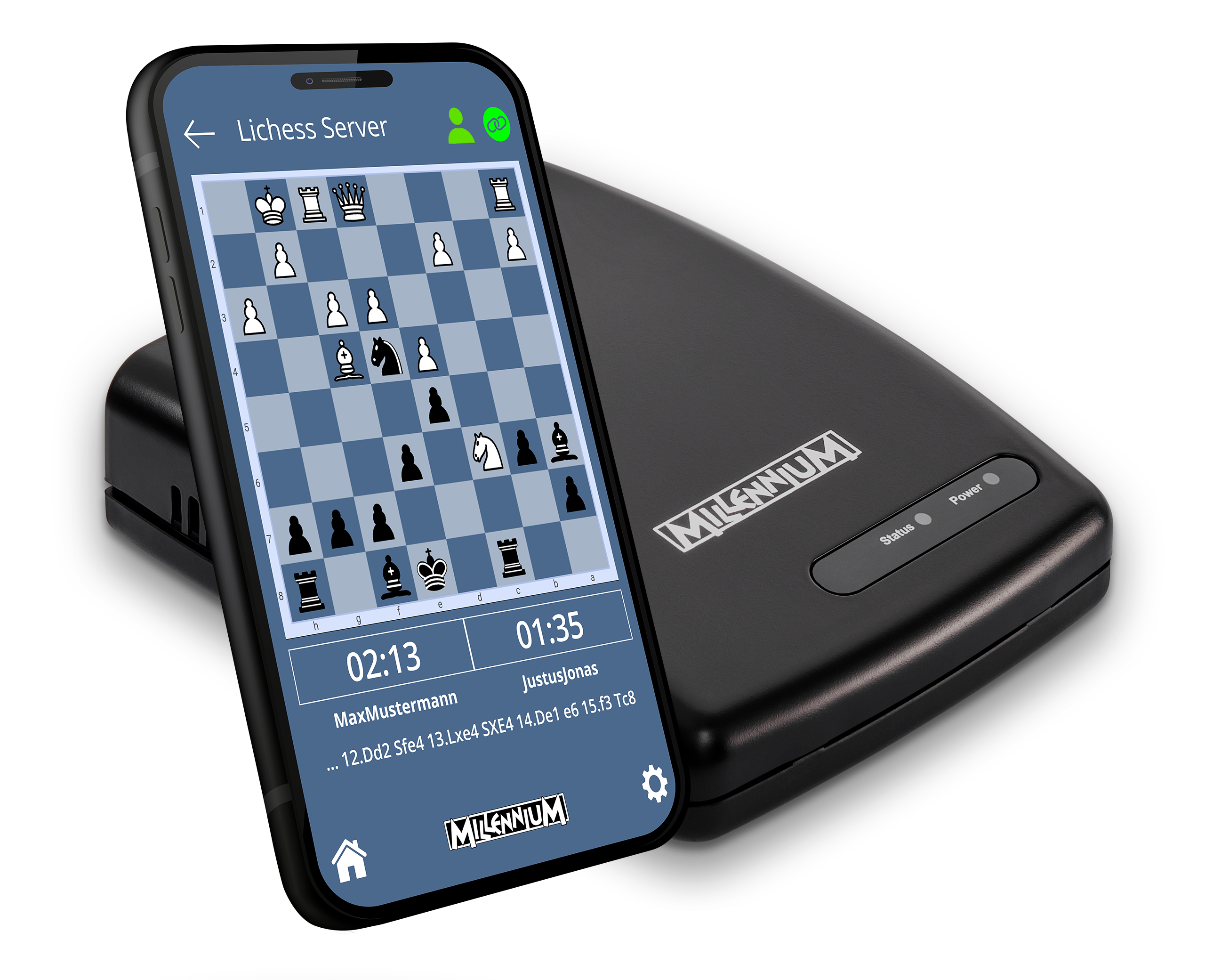 ChessLink  verbindet die digitale und analoge Schachwelt